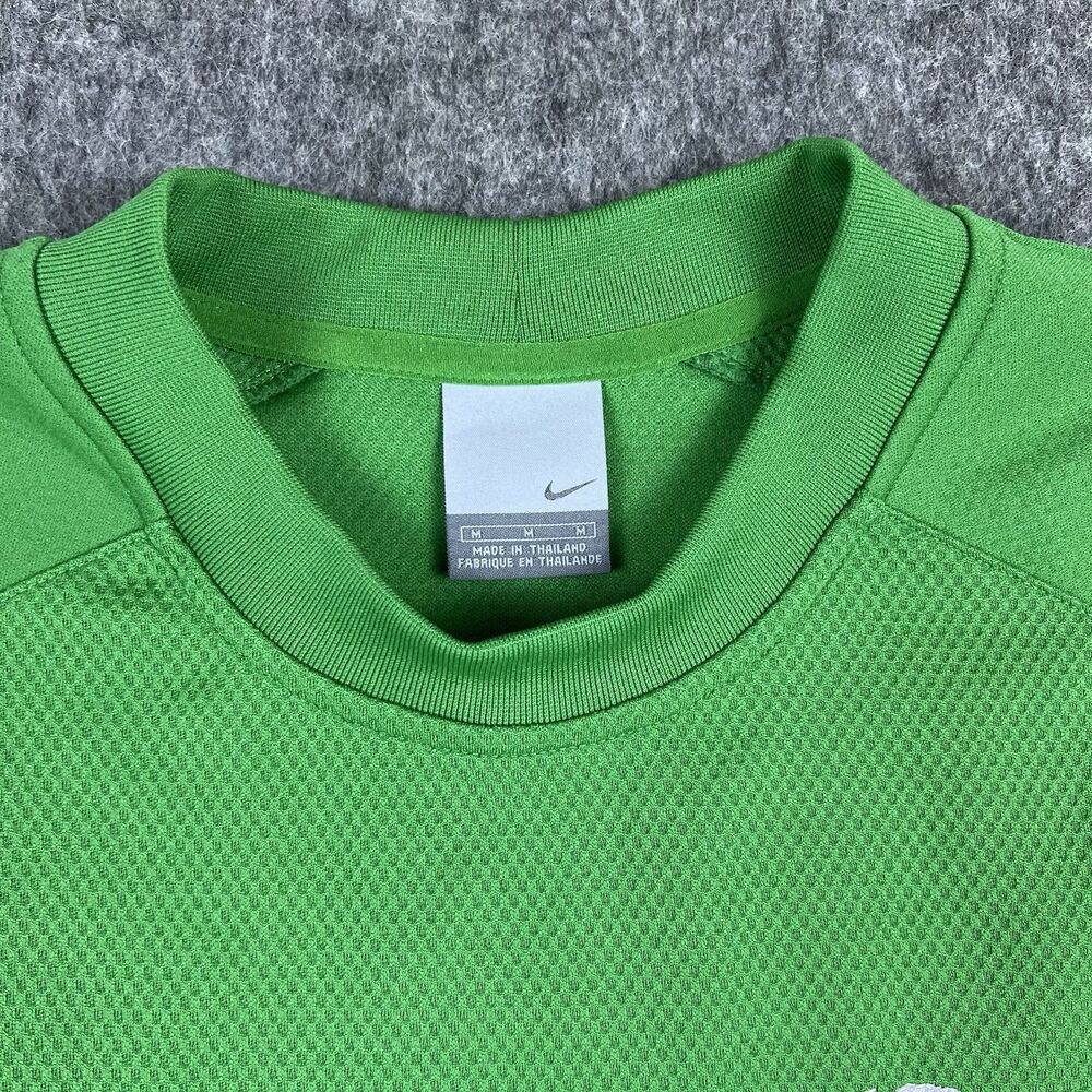 Vtg Nike Basketball Men's Shirt Long Sleeve Boston Celtics Green Y2K Size Medium - Picture 5 of 14